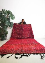 Vintage Berber Teppich Bni guild Hira